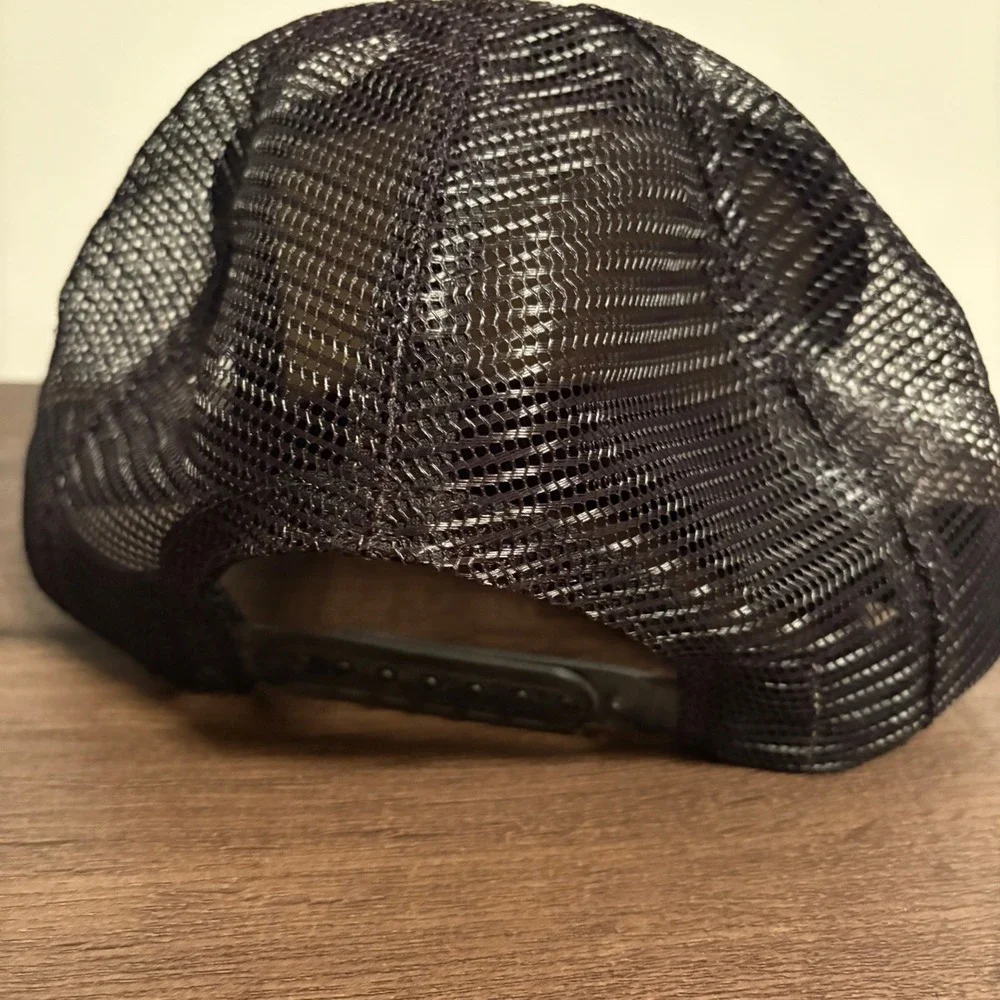 Vintage Carbide Engineering CES Trucker Hat Black‎ Red Made in USA Snapback